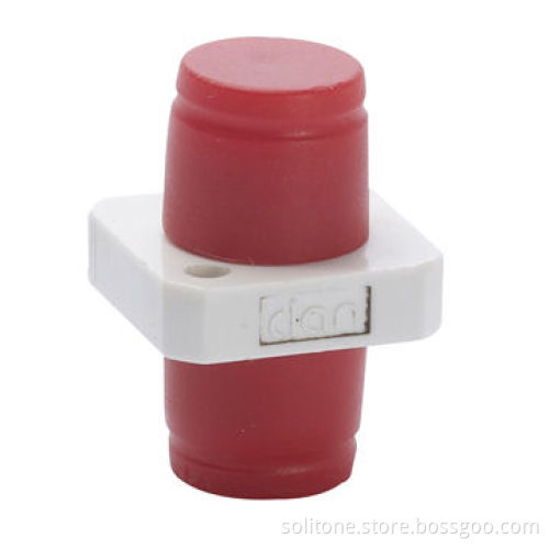 FC Fiber-optic Adapter, Simplex, Low-insertion Loss, Plastic Body MaterialNew
